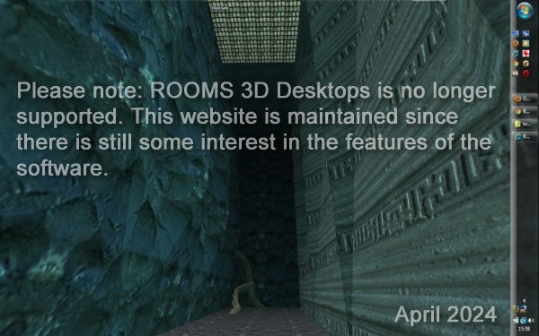 Rooms 3d desktops